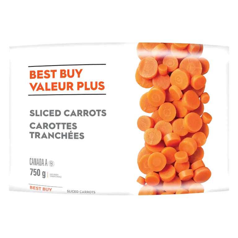 Frozen Sliced Carrots 750 g