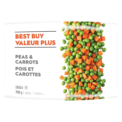 Frozen Vegetables Peas And Carrots 750 g