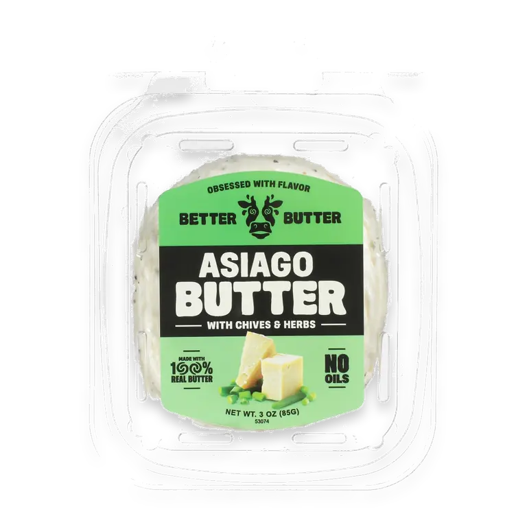 Asiago Butter with Chives & Herbs 3 oz