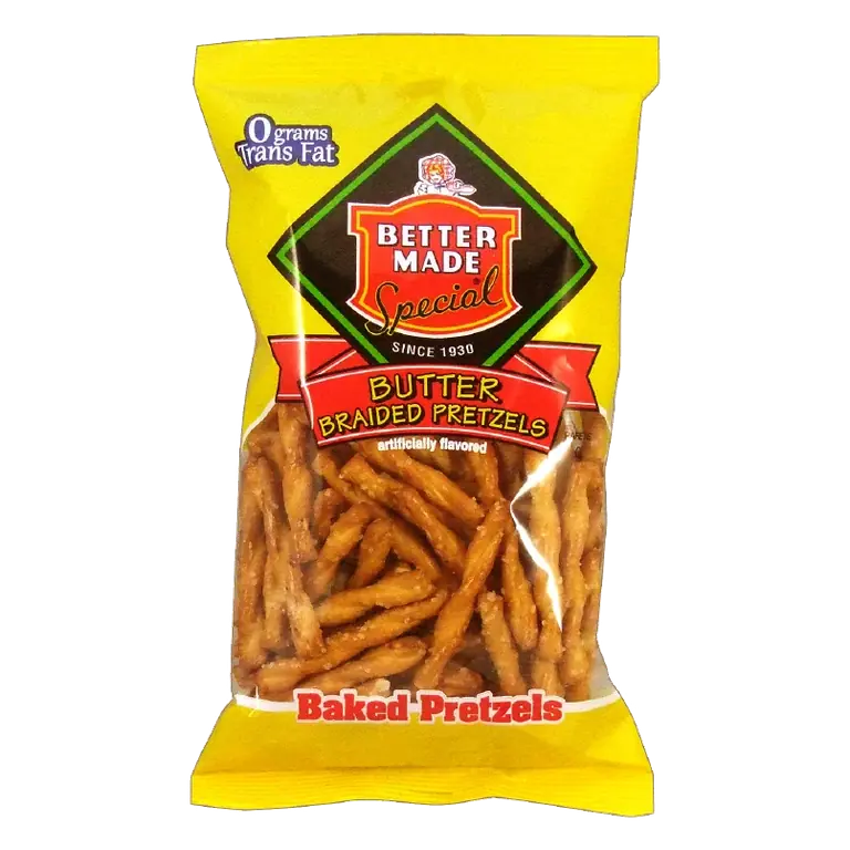 Better Made Special Butter Braided Baked Pretzels, 12oz