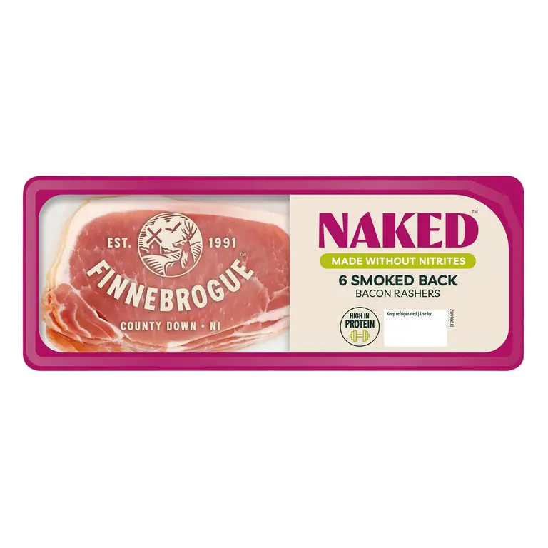Smoked Back Bacon Rashers x6 200g