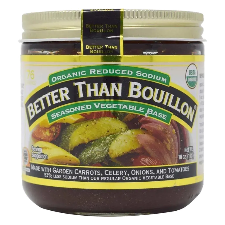 Organic Reduced Sodium Seasoned Vegetable Base