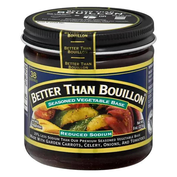 Vegetable Base, Reduced Sodium, Seasoned