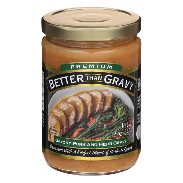 Premium Savory Pork & Herb Gravy