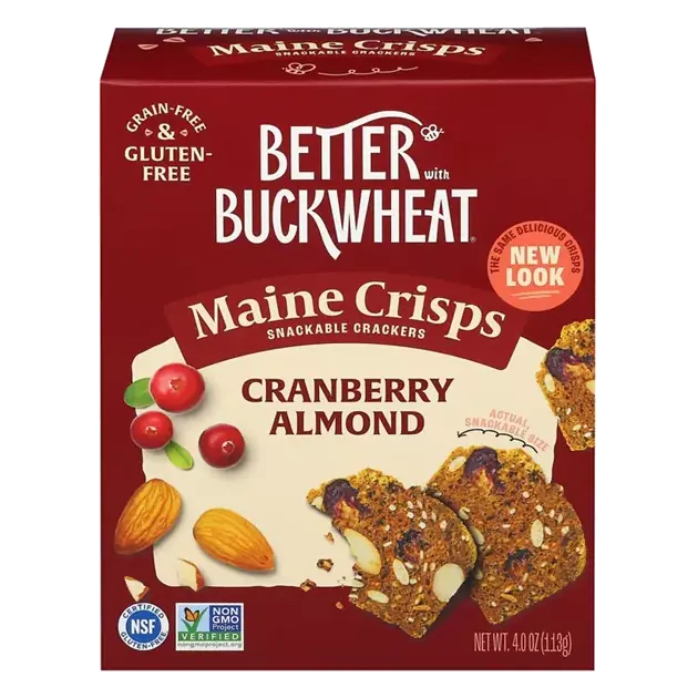 Cranberry Almond Maine Crisps