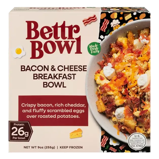 Bacon & Cheese Breakfast Bowl