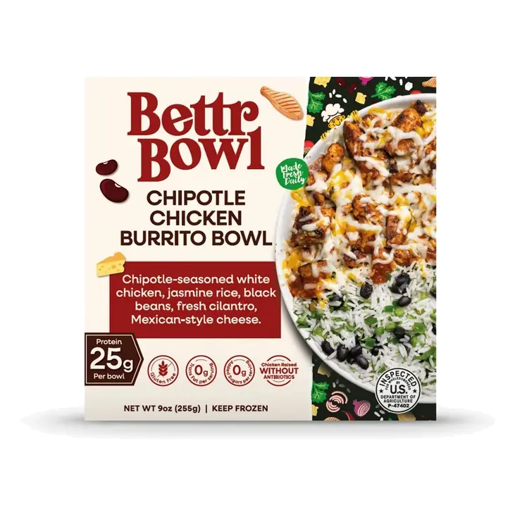 Bettr Bowl Chipotle Chicken Burrito Bowl, 9oz