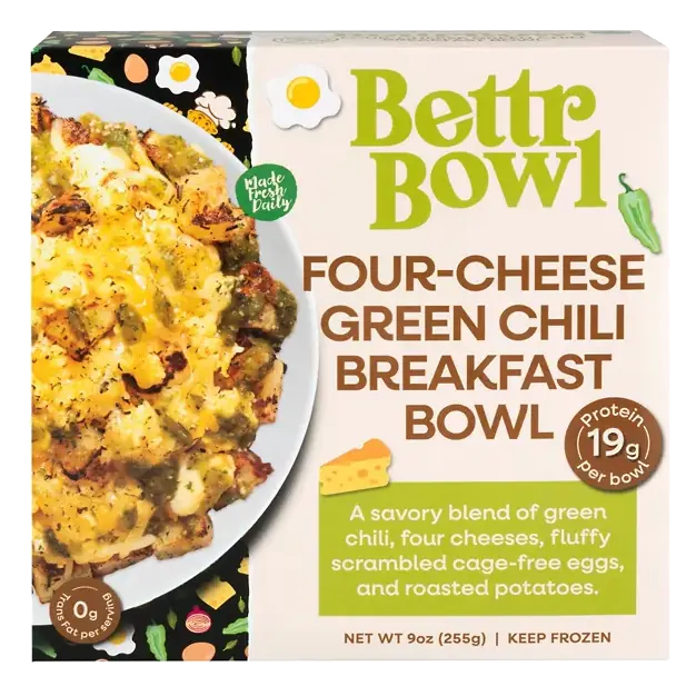 Four-Cheese Green Chili Breakfast Bowl