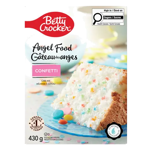 Angel Food Cake Mix Confetti 430 g