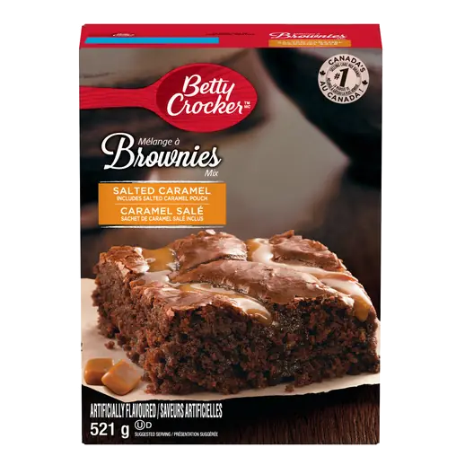 Brownies Mix Salted Caramel 521 g