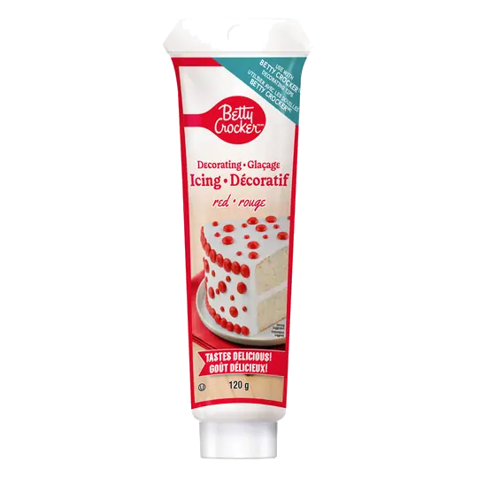 Decorating Icing Tube Red 120 g