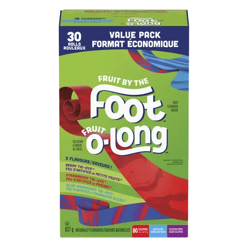 Fruit By The Foot Gluten-Free Fruit Snack Variety Pack 637 g