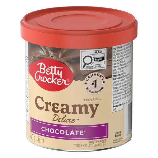 Gluten-Free Creamy Deluxe Frosting Chocolate 450 g