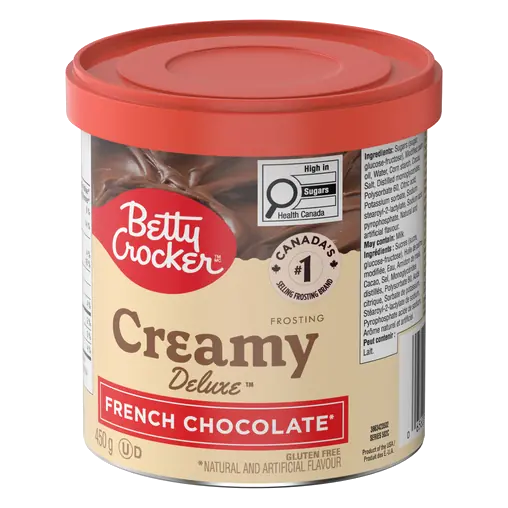 Gluten-Free Creamy Deluxe Frosting French Chocolate 450 g