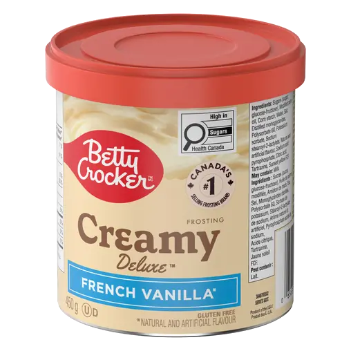 Gluten-Free Creamy Deluxe Frosting French Vanilla 450 g