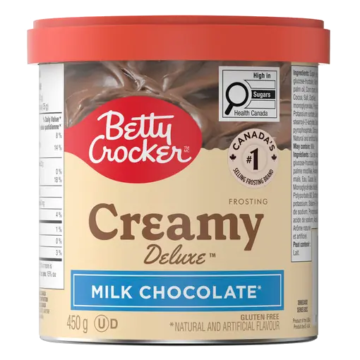 Gluten-Free Creamy Deluxe Frosting Milk Chocolate 450 g
