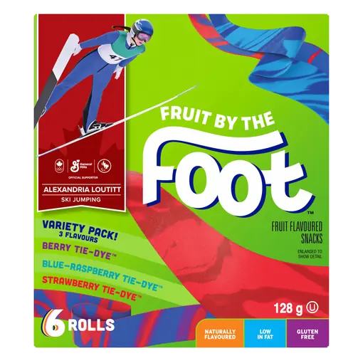 Gluten-Free Fruit Snacks Fruit By The Foot Variety Pack 128 g
