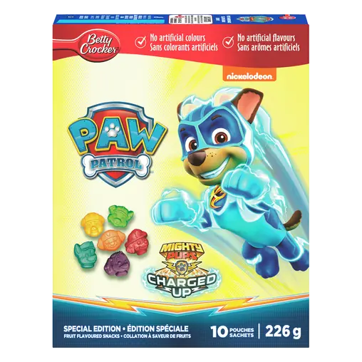 Gluten Free Paw Patrol Special Edition Fruit Flavoured Snacks 226 g