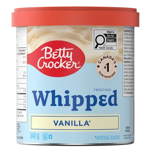Gluten-Free Whipped Frosting Vanilla 340 g