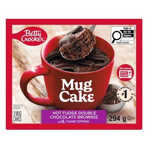 Mug Cake Hot Fudge Double Chocolate Brownie 294 g