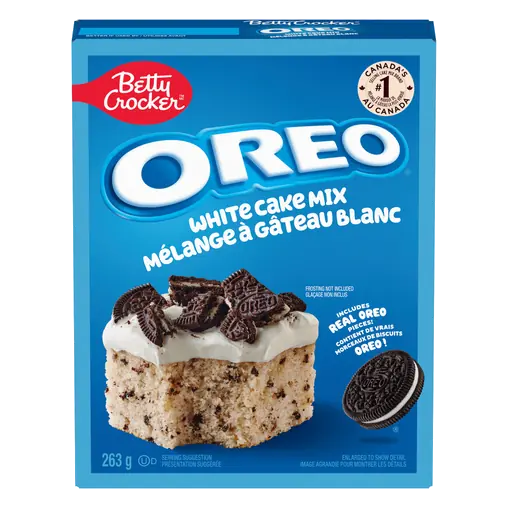 Oreo White Cake Mix With Oreo Cookie Pieces 263 g