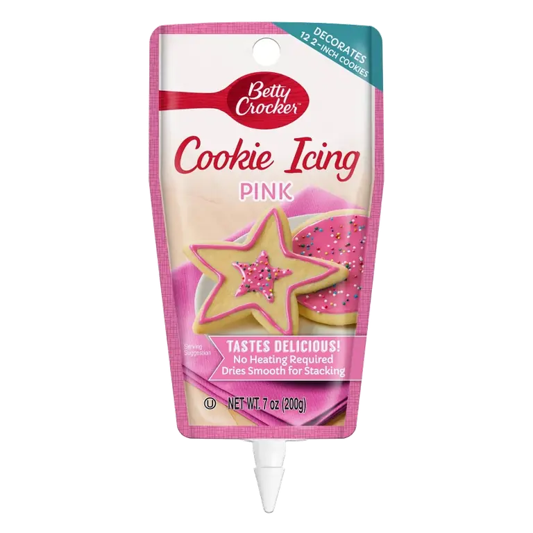 Betty Crocker Pink Cookie Icing, 7oz