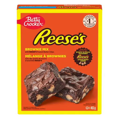 Reese's Brownies Mix with Peanut Butter Chips 453 g
