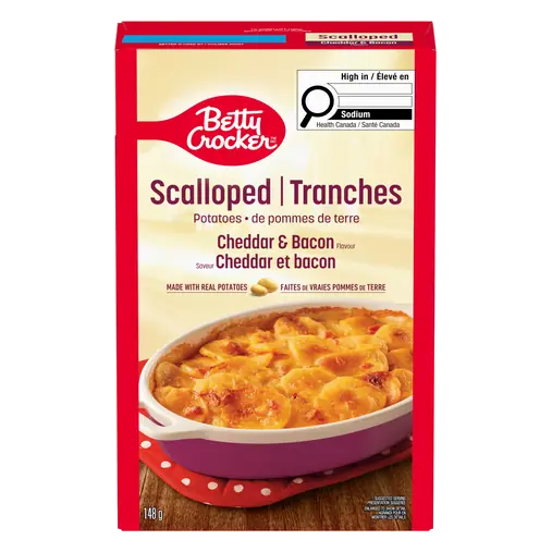 Scalloped Potatoes Cheddar & Bacon 148 g