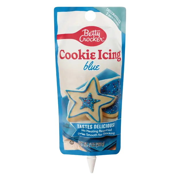 Blue Cookie Icing