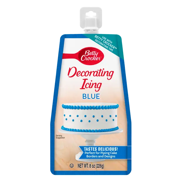 Blue Decorating Icing