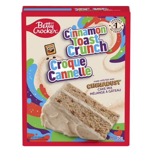 Cake Mix Cinnamon Toast Crunch with Cinnadust 375 g