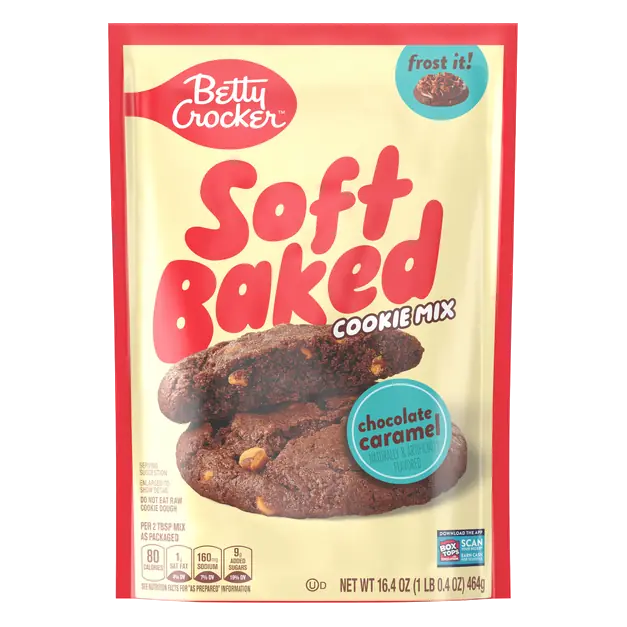 Chocolate Caramel Soft Baked Cookie Mix