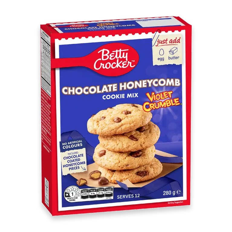Chocolate Honeycomb Violet Crumble Cookie Mix