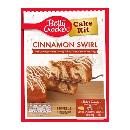 Cinnamon Swirl Cake Kit