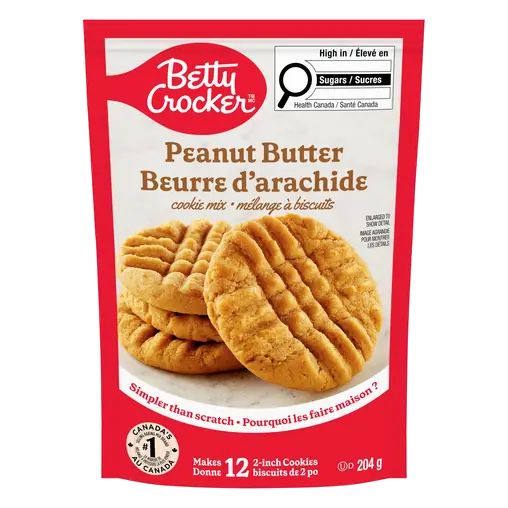 Cookie Mix Peanut Butter 12 Servings 204 g