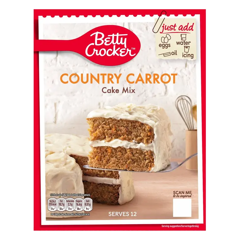 Country Carrot Cake Mix 425g