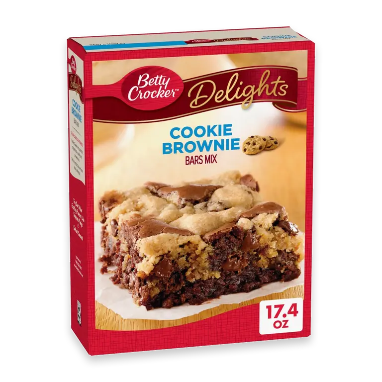 Delights Cookie Brownie Bar Mix