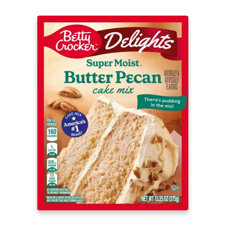Delights Super Moist Butter Pecan Cake Mix