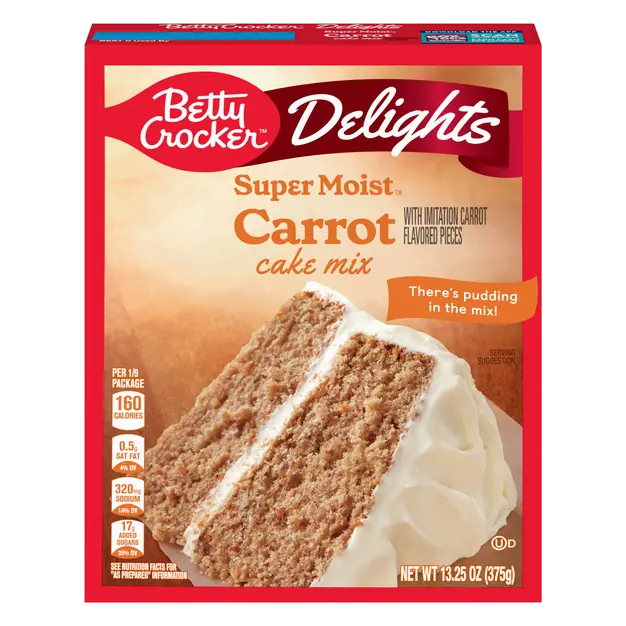 Delights Super Moist Carrot Cake Mix