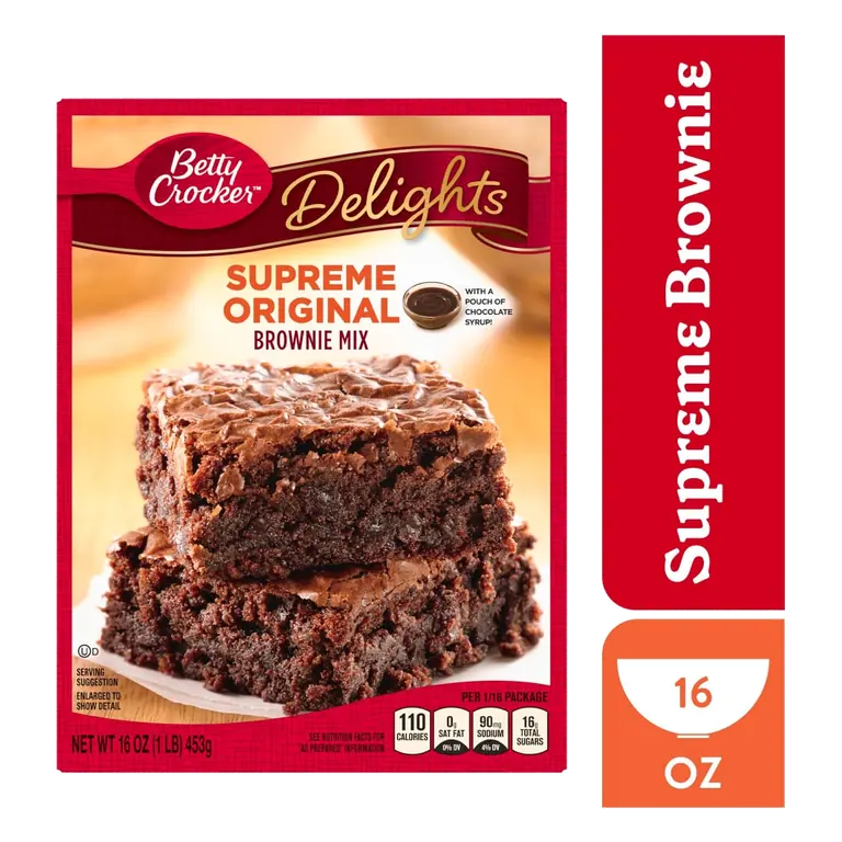 Delights Supreme Original Brownie Mix
