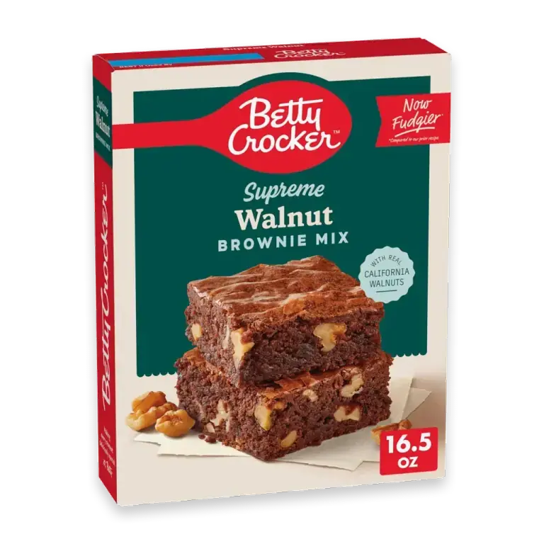 Delights Supreme Walnut Brownie Mix