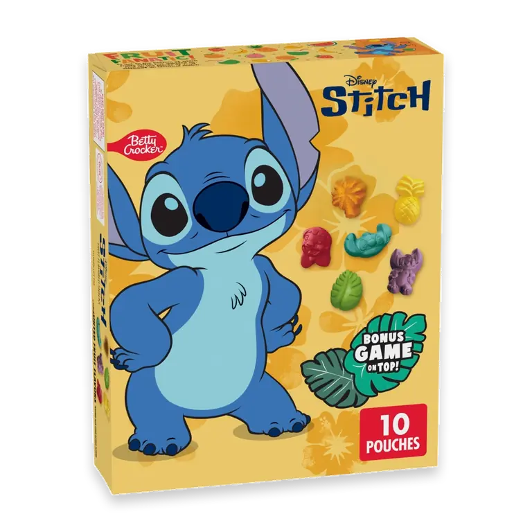 Disney Stitch Fruit Flavored Snacks