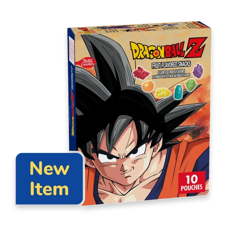 Dragon Ball Z Fruit Flavored Snacks
