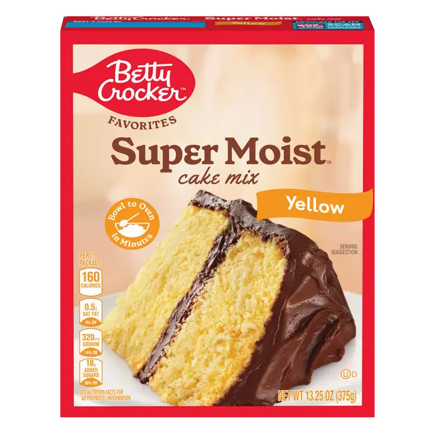 Favorites Super Moist Yellow Cake Mix