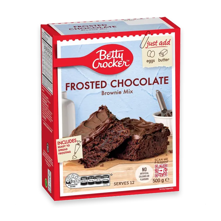 Frosted Chocolate Brownie Mix Frosted Chocolate