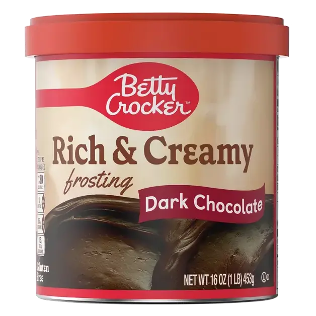 Frosting, Rich & Creamy, Dark Chocolate