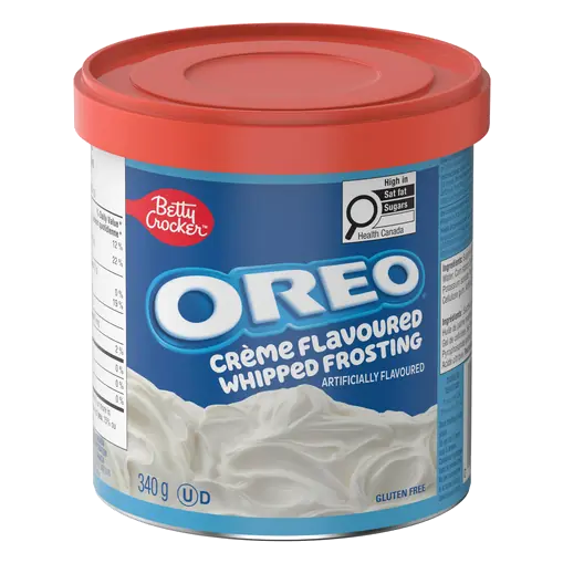 Gluten-Free Whipped Frosting Oreo Crème 340 g