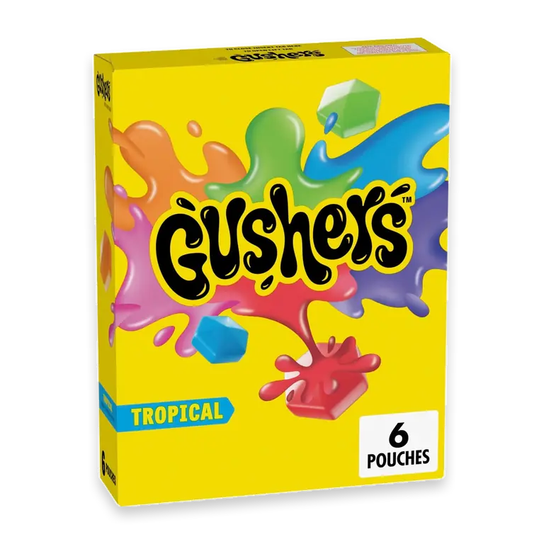 Gushers Tropical Fruit Flavored Snacks