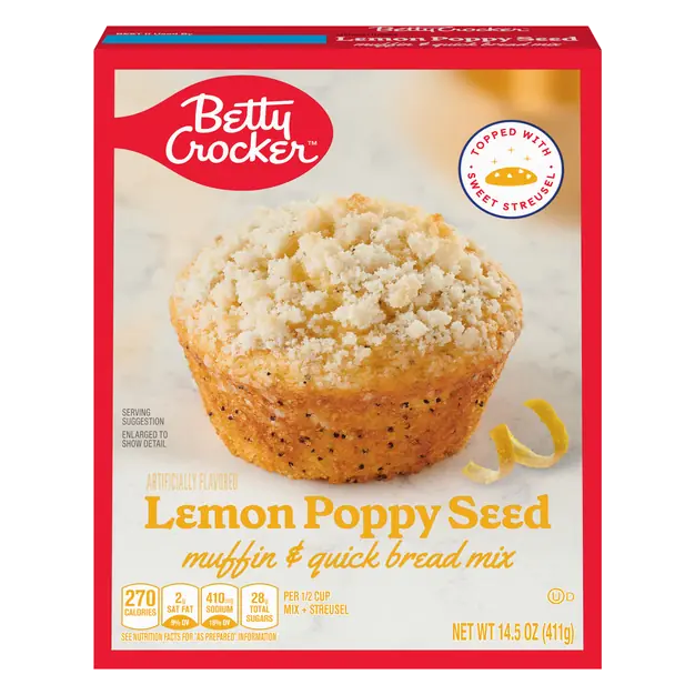 Lemon Poppy Seed Muffin & Quick Bread Mix