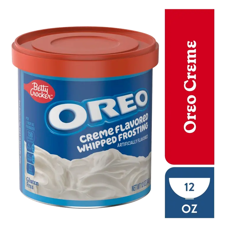 Oreo Creme Flavored Whipped Frosting